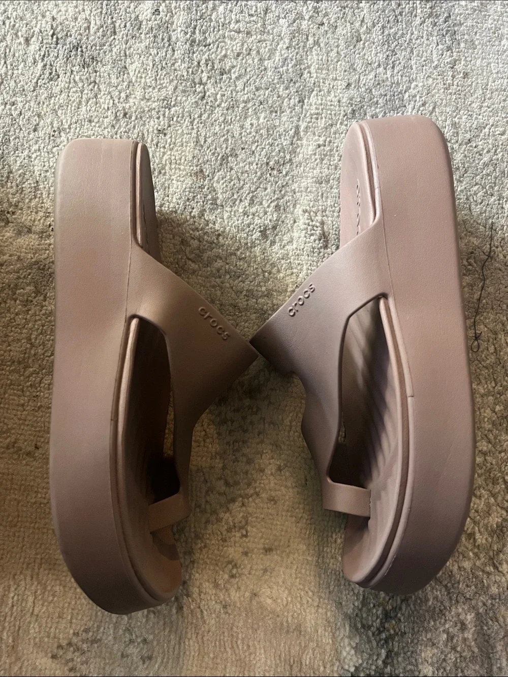 Crocs Getaway Platform Sandal Truffle 7